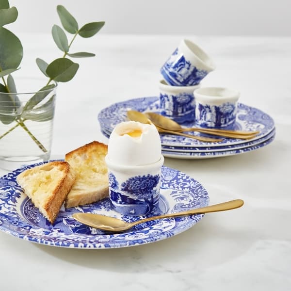 Blue Italian Egg Cup, 4-pack - Spode