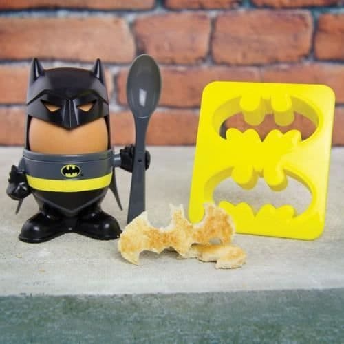 DC Comics Batman äggkopp och kakskärare