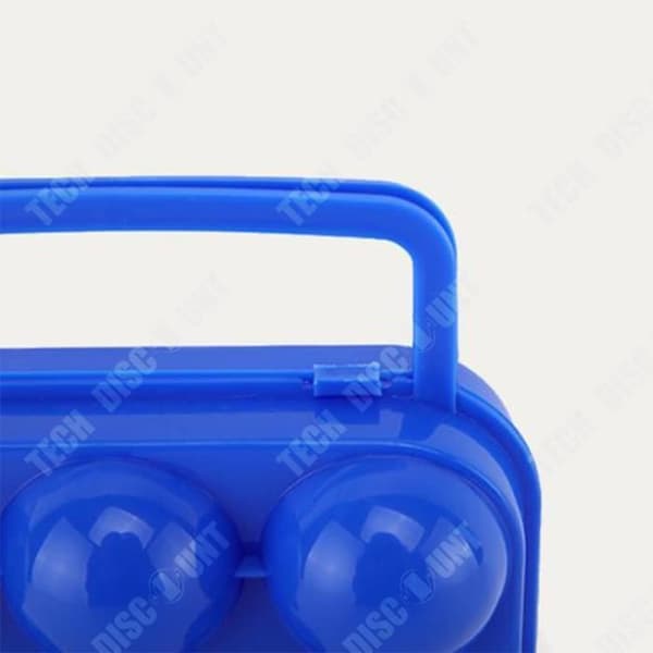 TD® Utomhuscamping special ägglåda 12-pack Bärbar ägglåda äggklämma anti-trasig äggbricka