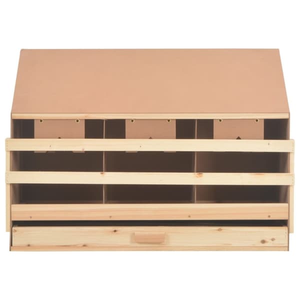 vidaXL Hekkeboks 3 rom 93x40x65 cm heltre furu