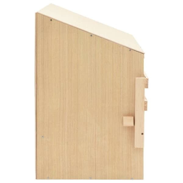 vidaXL Kanan munintapesä 4 osastoa 106x40x59 cm mänty
