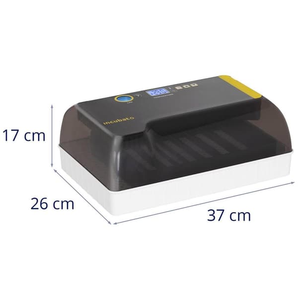Incubato Äggkläckningsmaskin - 12 ägg - Inklusive ägglampa