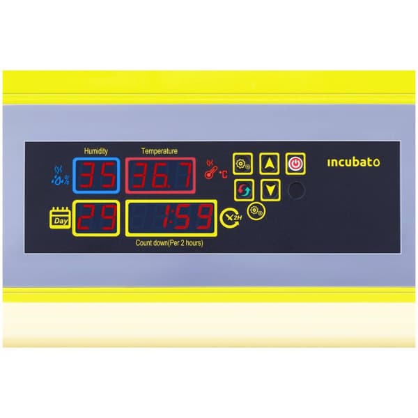 Incubato Äggkläckningsmaskin - 48 ägg - Inkl. ägglampa och vattendispenser - Helautomatisk