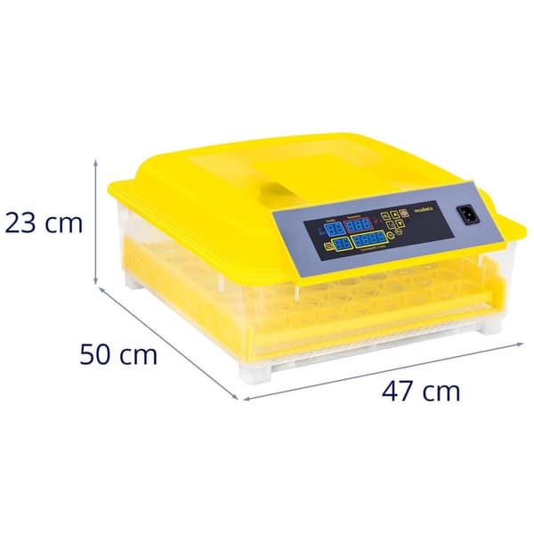 Incubato Äggkläckningsmaskin - 48 ägg - Inkl. ägglampa och vattendispenser - Helautomatisk