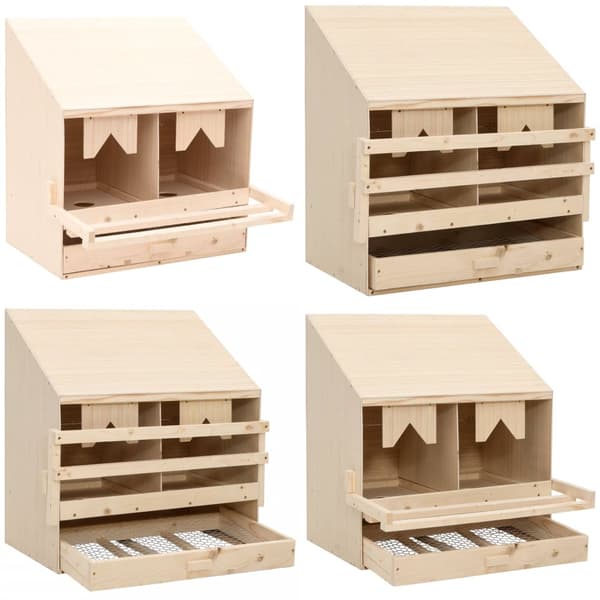 Värprede 2 fack 63x40x65 cm massiv furu - Värprede - Värp Rede - Home & Living
