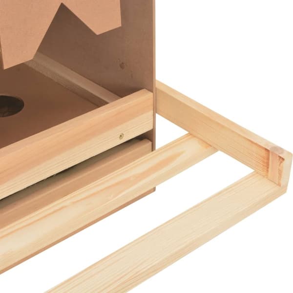 Rugekasse 3 rum 93 x 40 x 65 cm massivt fyrretræ - Redekasse - Redekasser - Home & Living