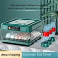 Miniatyrbillede 2 af 2: 48 Æg Inkubator, Automatisk Temperaturkontrol, Automatisk Vandpåfyldning,9 æg EU stik 220v