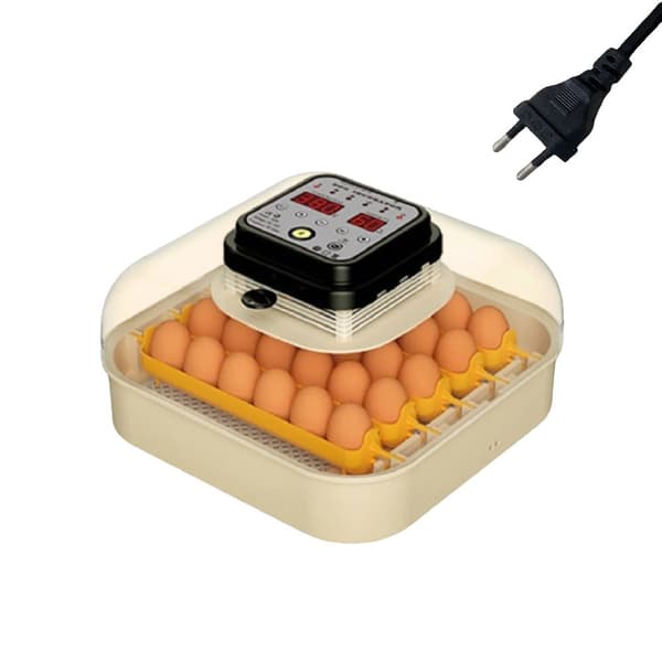 Ägginkubator, 16/30 äggkapacitet, intelligent fuktighetskontroll,30 ägg
