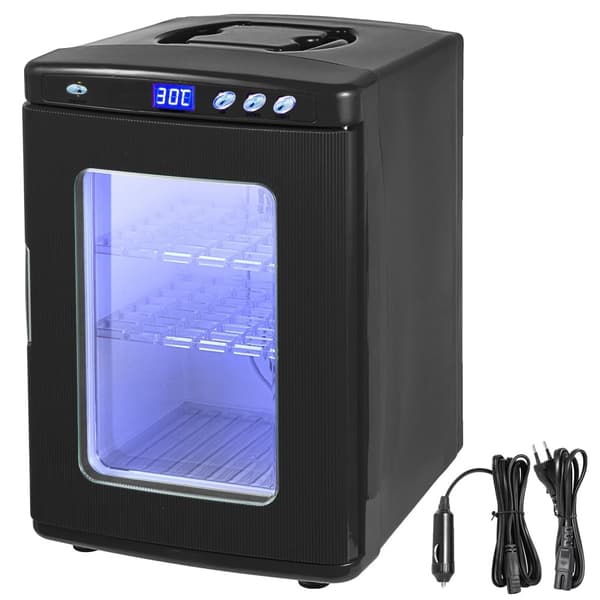 Reptilinkubator, Præcis Temperaturkontrol, Rummelig 25L Kapacitet,25L, sort