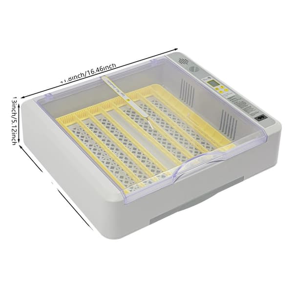 Ägginkubator, Automatisk Temperaturkontroll, 36 Ägg Kapacitet, LED-display,Som visat