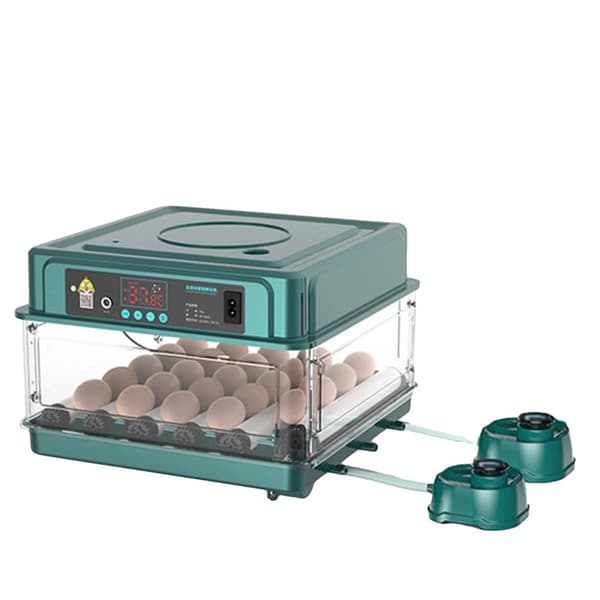 Ägginkubator, Automatisk Äggvändning, Temperaturkontroll, Vattenpåfyllning,30 ägg