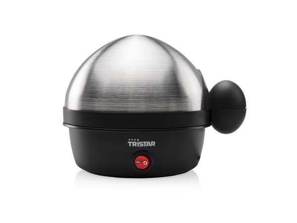 Tristar EK-3076 munankeitin 7 munaa Musta, Ruostumaton teräs
