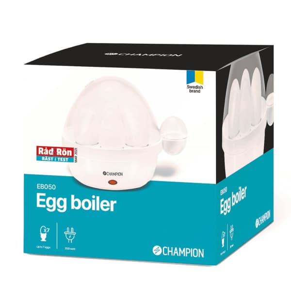 Eggkoker 7 Egg EB050 Hvit