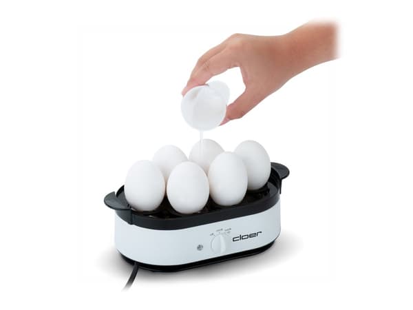 Cloer 6081 - Äggkokare - 350 W - vit