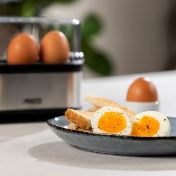 Eggkoker 6 egg 400Watt Rustfritt stål