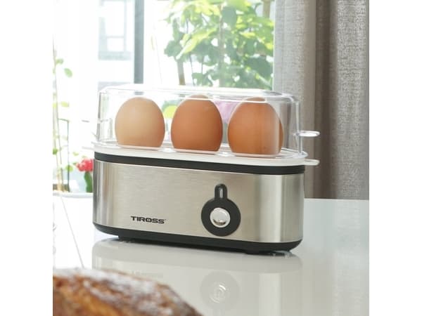 Tiross Egg Cooker Automatic egg cooker for 3 eggs TS-2300 Tiross