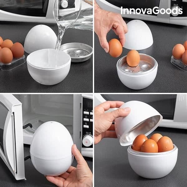 Spis för 4 ägg med receptbok - Snabbmatlagning