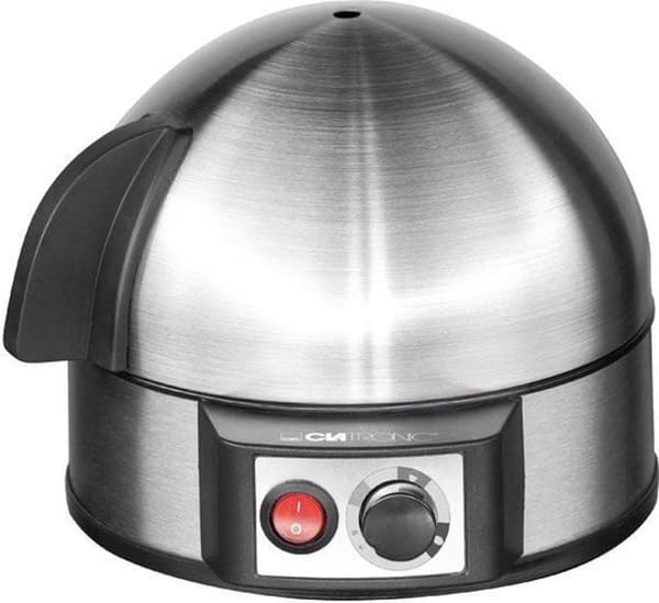 Clatronic EK 3321 æggekoger 7 æg 400 W Sort, Rustfrit stål