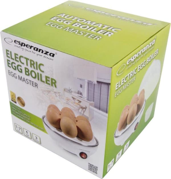 Esperanza EKE001 æggekoger 7 æg 350 W Hvid