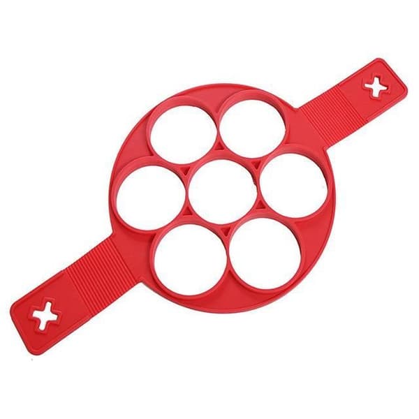 Äggform - Flippin Fantastic - Silikon - Röd - Non-stick - 130 g