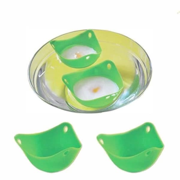 YF12537-Set med 4 ägg Poacher Pocherat ägg Silikon Bakeware Köksredskap