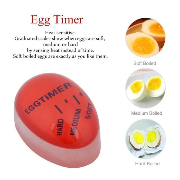 Äggtimer Kökstillbehör Ägg perfekt färgbyte perfekt kokta ägg