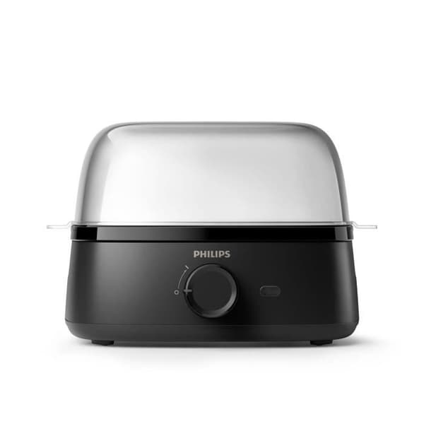 Äggkokare PHILIPS - HD9137/90 - Kapacitet 6 ägg - Inkluderad exakt mätbägare - Diskmaskinssäker - 400W