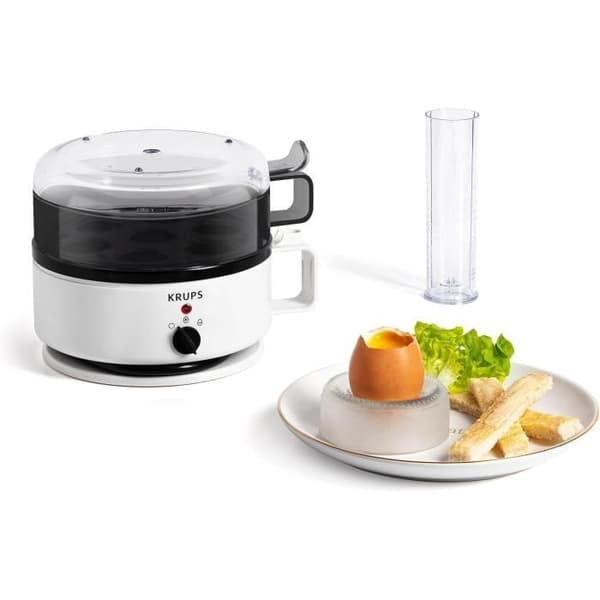 Äggkokare - Krups - EG230115 - 7 ägg - 400 W - Kompakt och lätt