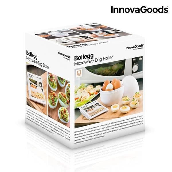 Äggkokare - InnovaGoods - Boilegg - Aluminium och PP - Kapacitet 4 ägg - Funktionell design