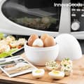 Miniatyrbild 1 av 4: Äggkokare - InnovaGoods - Boilegg - Aluminium och PP - Kapacitet 4 ägg - Funktionell design