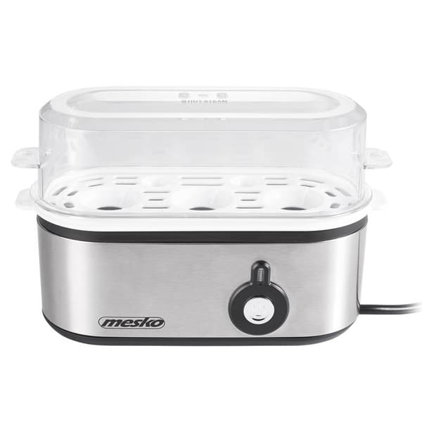 Elektrisk äggkokare 3 delar, rostfritt stål, skydd mot s Mesko MS 4485 350W Silver 31444