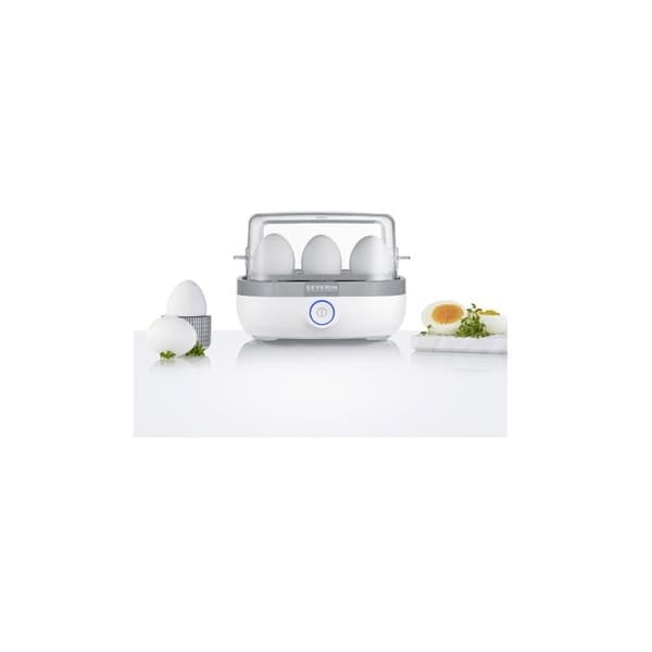 Äggkokare - Severin - EK 3164 - 6 ägg - 420 W - 100% fri från BPA - Transparent lock