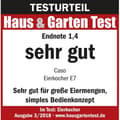 Miniatyrbild 3 av 3: Äggkokare - CASO - E7 - 13 elektroniska tillagningsnivåer - Rostfritt stål och glas