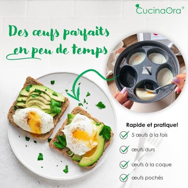 Äggkokare Cucinaora - Ångkoka ÄGG