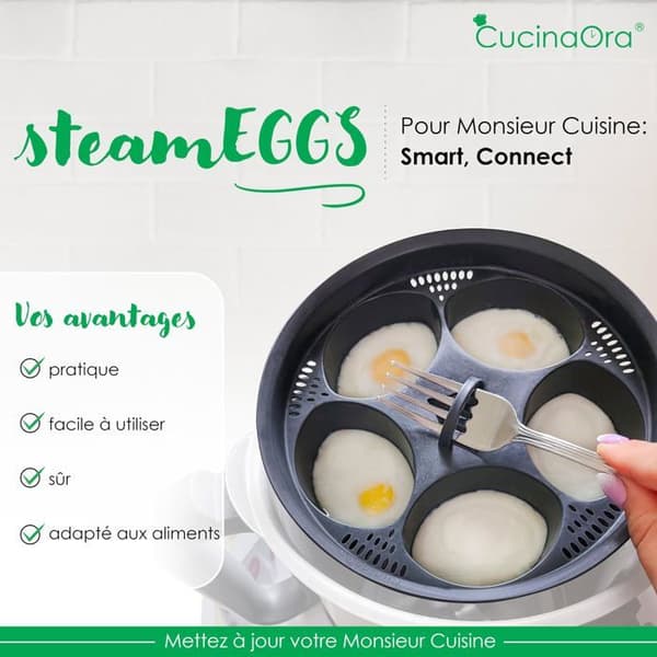 Äggkokare Cucinaora - Ångkoka ÄGG