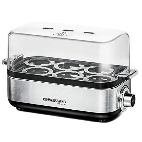 ÄGGKOKARE - ROMMELSBACHER - ER 600 - Rostfritt stål - 400 Watt - 1 till 6 ägg