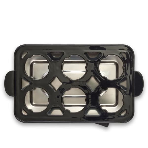 Äggkokare - LIVOO - DOC290 - 400W - 6 ägg - Rostfritt stål - Varmhållning - Ägghållare, lock och mätkopp