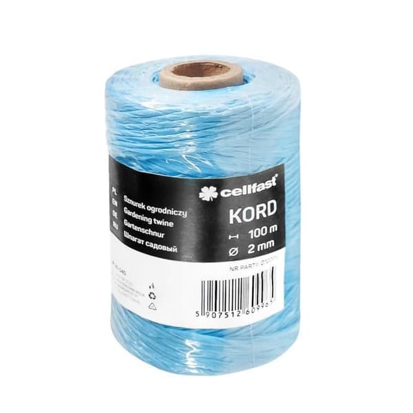 KORD Cellfast trädgårdssnöre med en längd på 100 meter