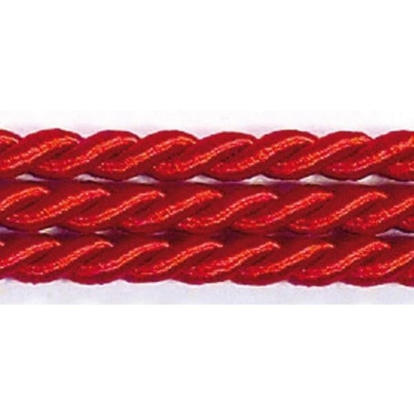 Fläta Röd Ø 4 mm Per meter