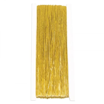 Halsbandssnodd elastisk, 1 mm, 50 meter, Guld