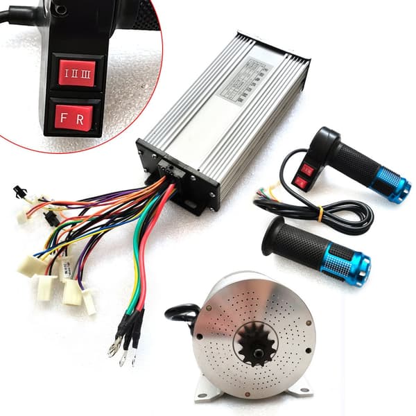 Elektrisk borstlös motor kit, 2000W effekt, 4300 RPM hastighet, hållbar aluminiumhus