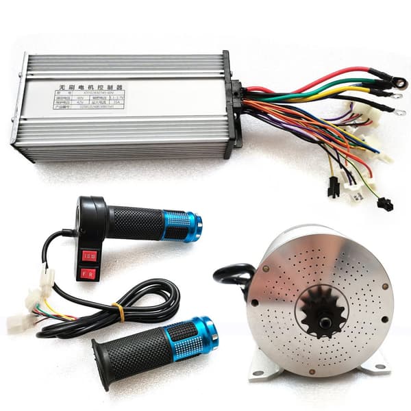 Elektrisk borstlös motor kit, 2000W effekt, 4300 RPM hastighet, hållbar aluminiumhus