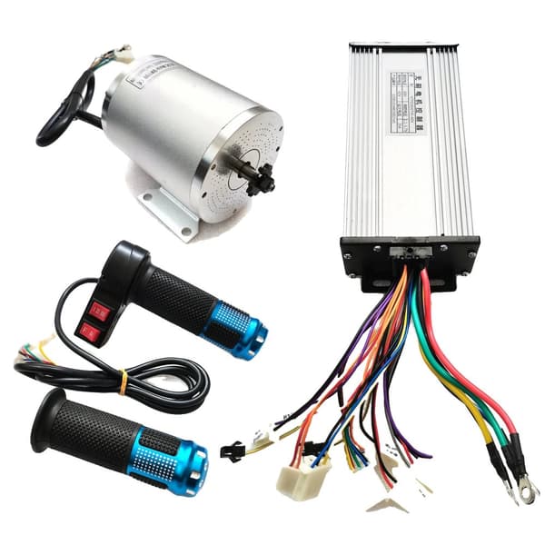 Elektrisk borstlös motor kit, 2000W effekt, 4300 RPM hastighet, hållbar aluminiumhus