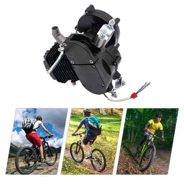 2-takts cykelmotor kit, 80cc motor, 1,65 HK effekt, energivenlig