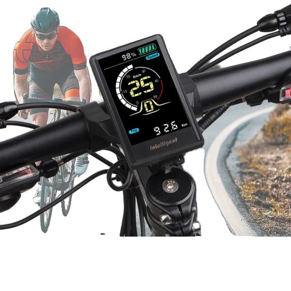 Elektriske cykelkonverteringskits, HDMI-skærm, midtermonteret navmotor, 810S Display