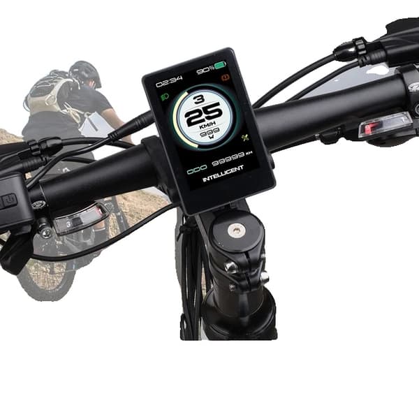 Elcykelkonverteringskit, HDMI-skärm, mittmonterad navdrivmotor, 860C Display