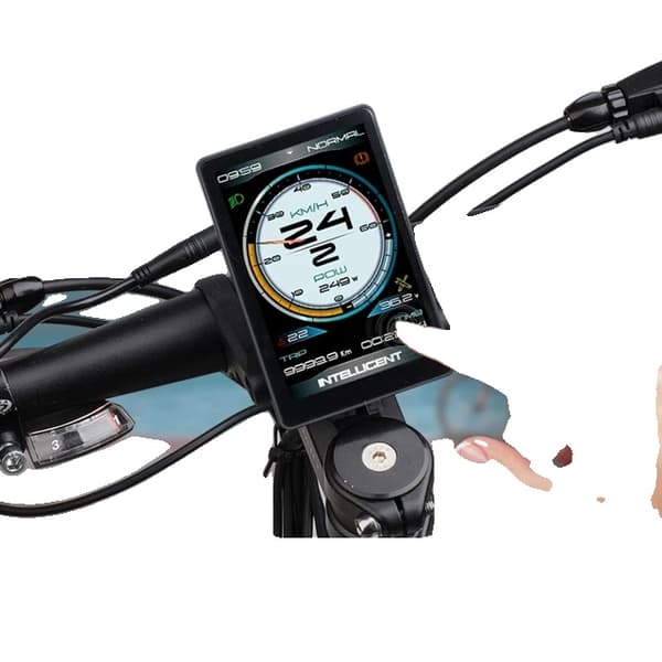 Elektriske cykelkonverteringskits, HDMI-skærm, midtermonteret navmotor, T1 Touch Display