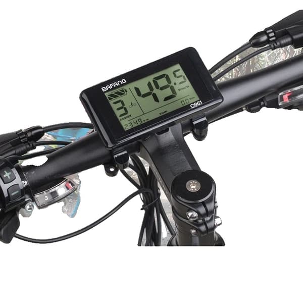 Elektriske cykelkonverteringskits, HDMI-skærm, midtermonteret navmotor, C961 Display