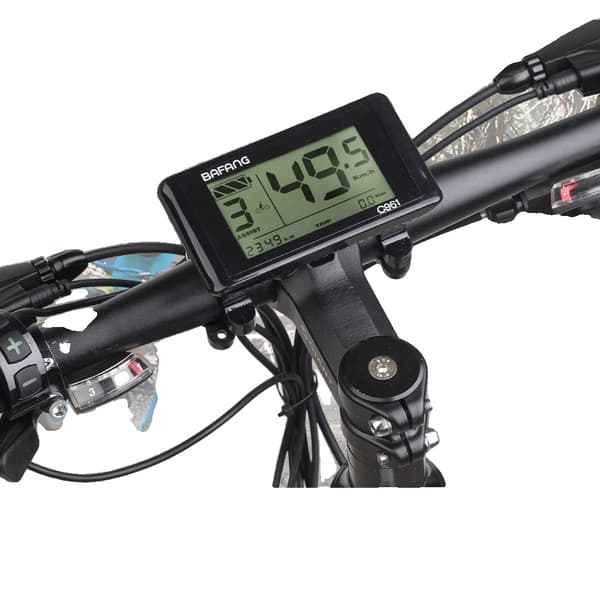 Elektriske cykelkits, Bafang motor, LCD-skærm, C961 Display