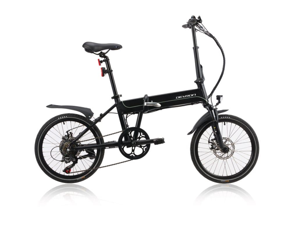 Sammenklappelig elektrisk cykel Devron 20201 250W
